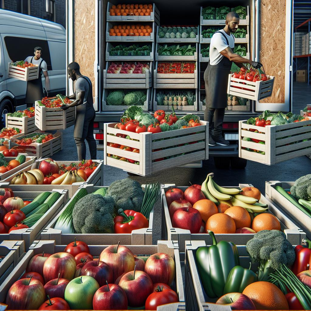 Fresh produce delivery service.