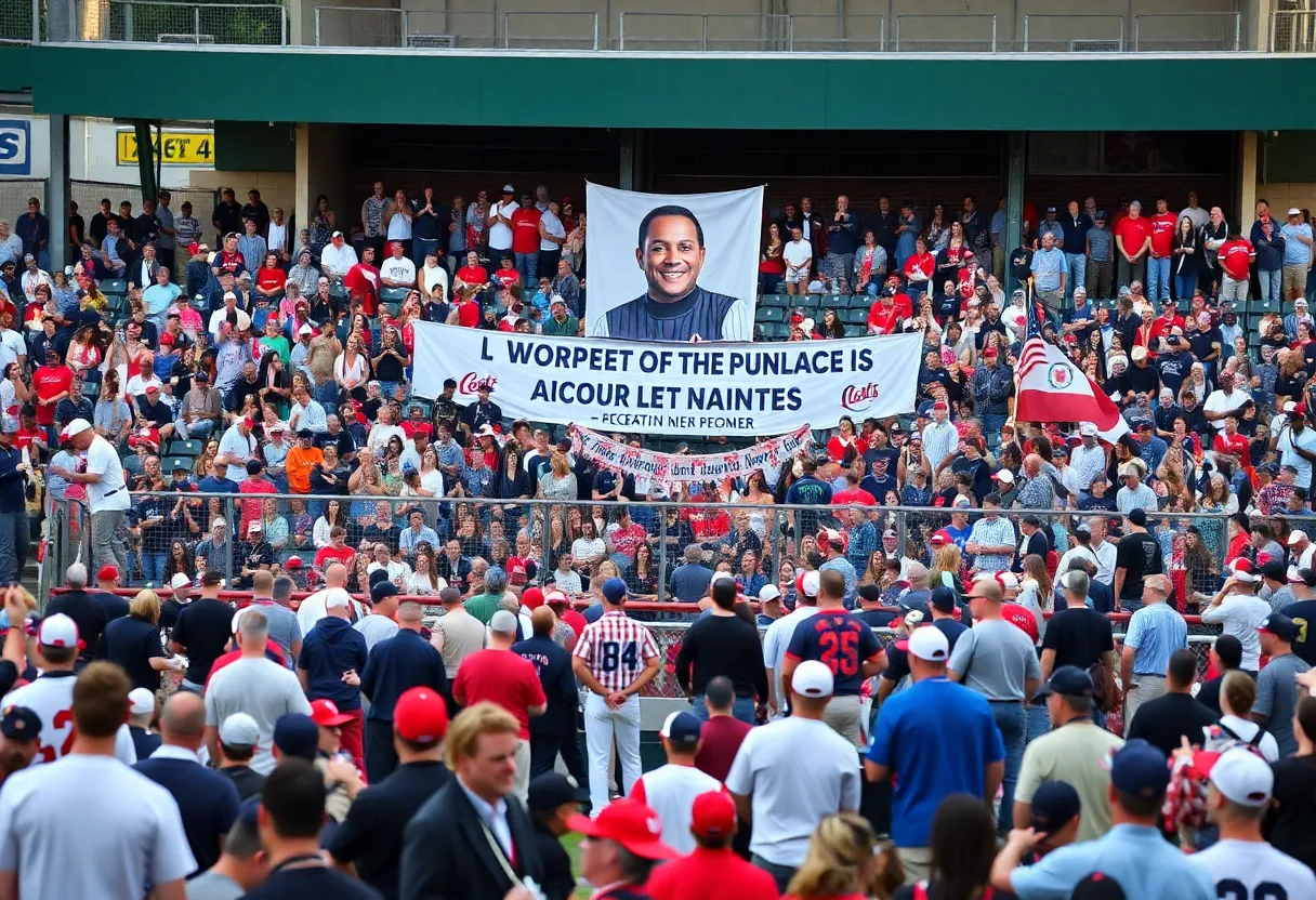 Celebration of Rev. Bill Greason's 100th birthday with friends and family at Rickwood Field.