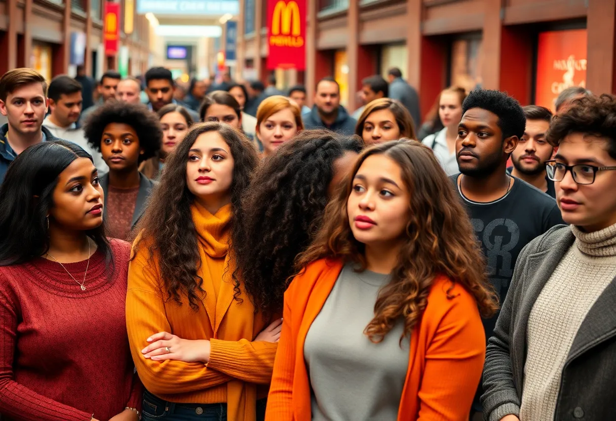 Actors auditioning during a casting call in Birmingham