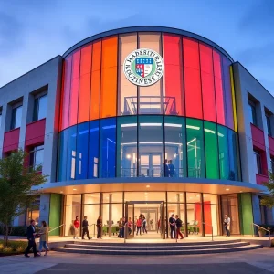 Exterior view of the new Birmingham City Schools headquarters