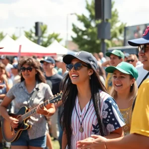 Celebration atmosphere at Juneteenth event in Birmingham
