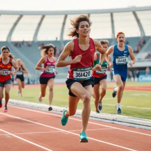 UAB Track & Field athletes competing at the Vulcan Invite
