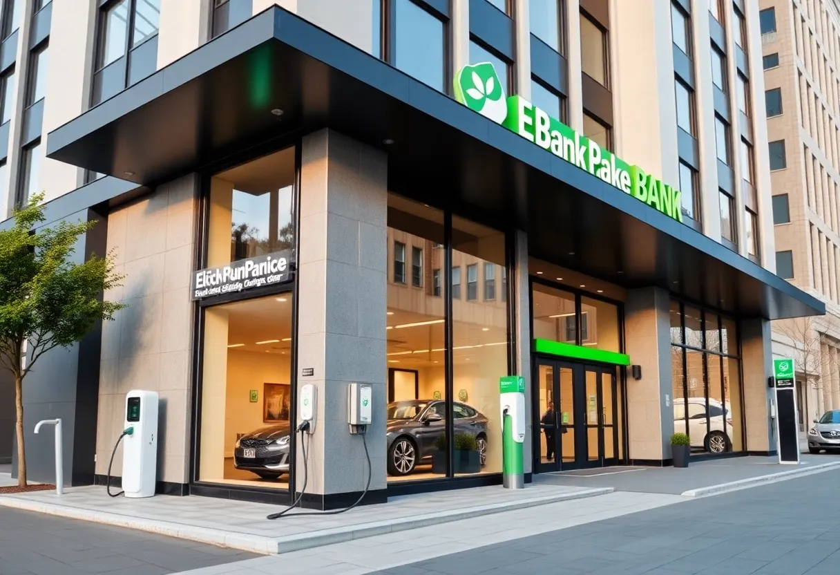 Rendering of the new Cadence Bank hub in Huntsville, Alabama