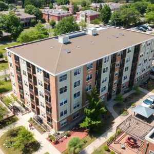 Modern senior housing facility in Birmingham