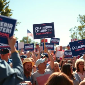 Supporters at Tuberville's Campaign Rally