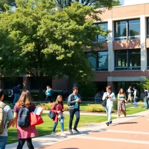 Students at the University of Alabama's College of Arts and Sciences