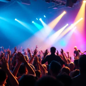 Crowd at Black Sabbath's final concert in Birmingham