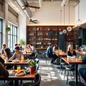 Interior of First Watch restaurant in Prattville, Alabama