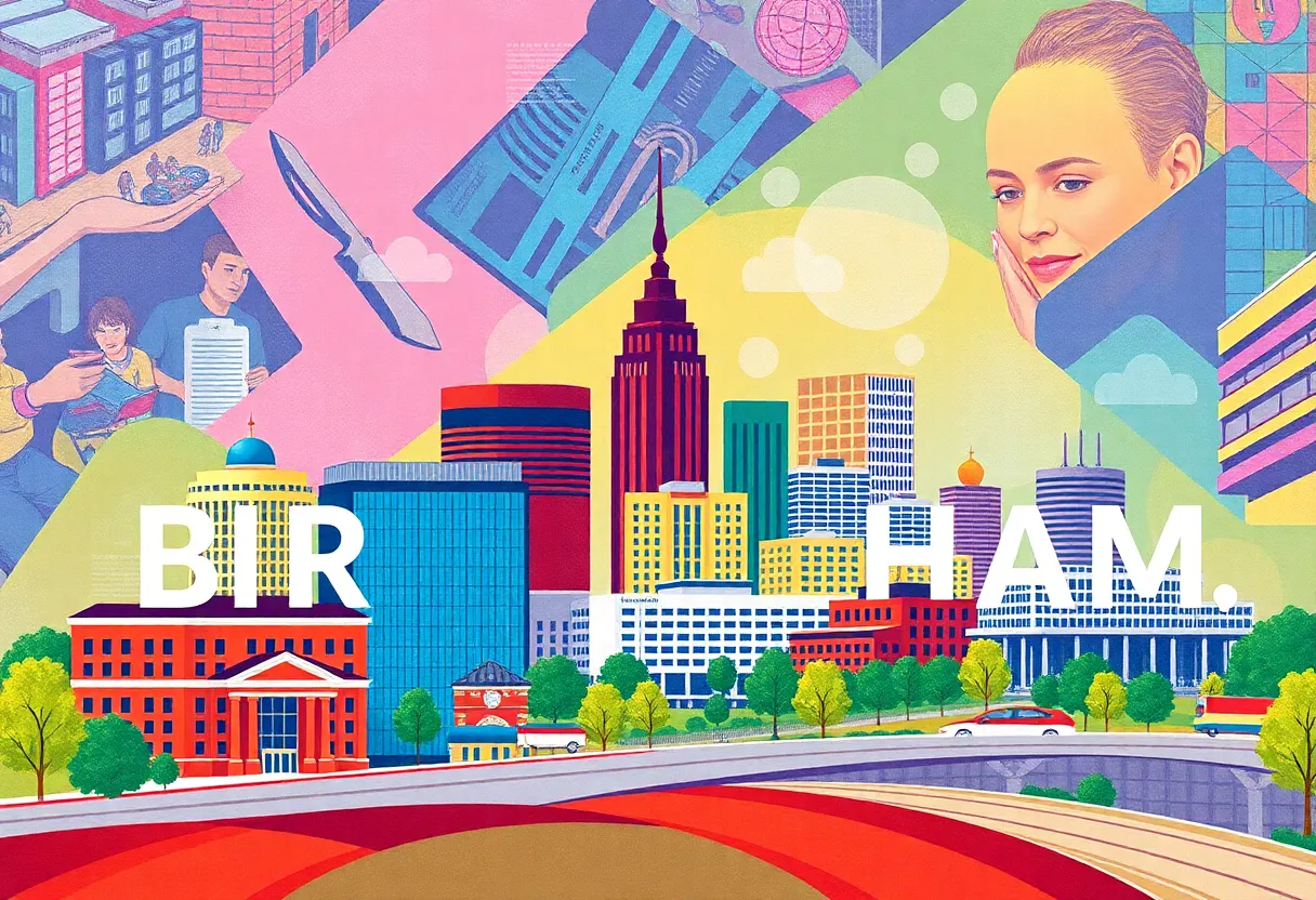 City view of Birmingham, Alabama