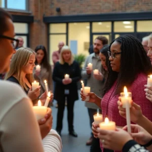 Birmingham community members coming together in support