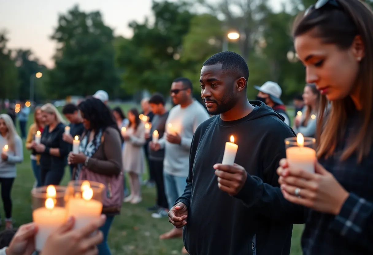 Community gathering in Birmingham to honor a coach's memory