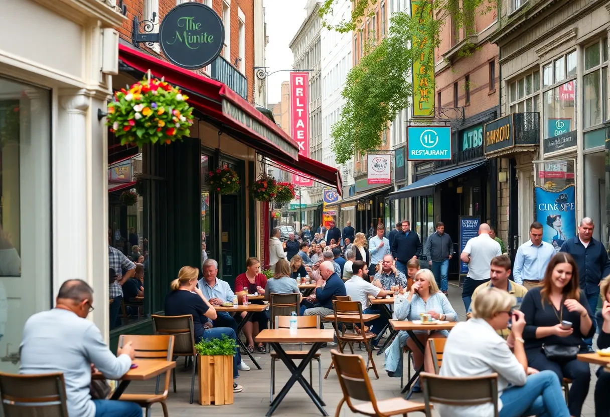 New restaurants opening in Birmingham with outdoor dining.