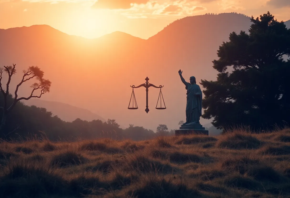 A representation of the legacy of civil rights activism and community leadership.