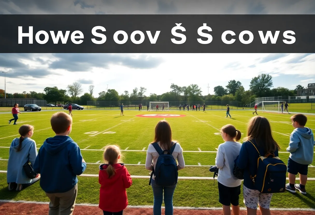 Community support at Deshler High School