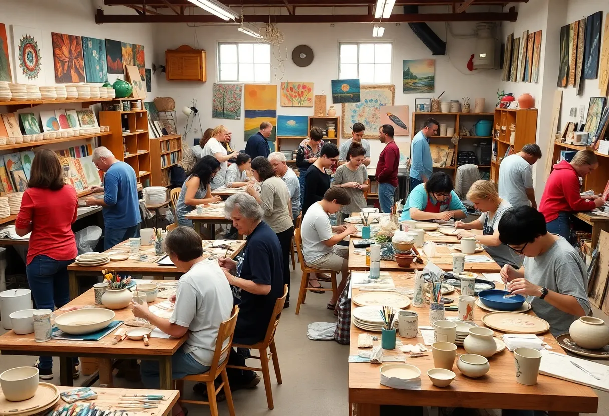 Expand your creativity at the new Do It Yourself Crafts space in Homewood.