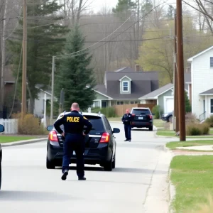 Police responding to the Jasper shooting incident on Devon Drive.
