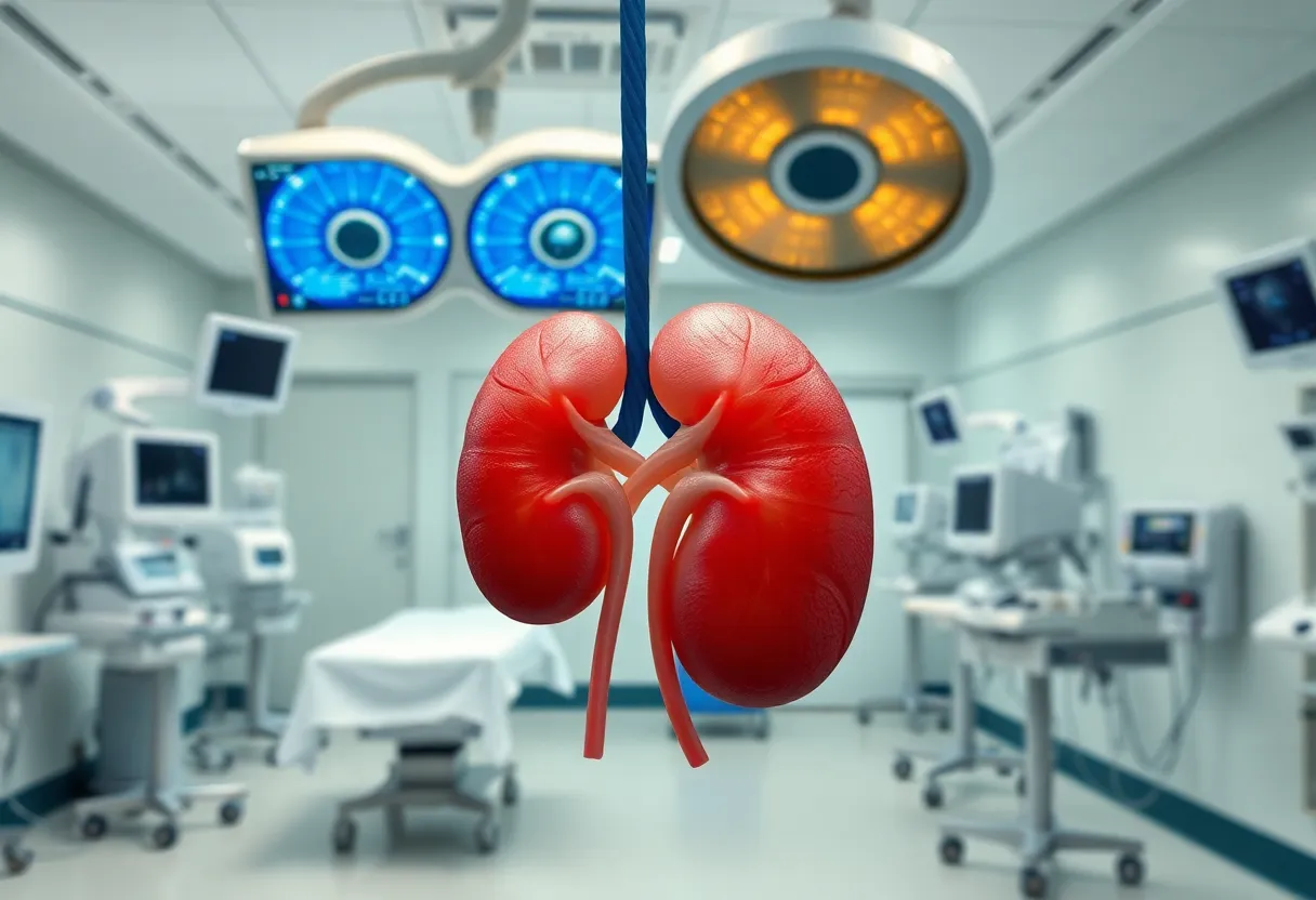 Genetically modified pig kidneys for xenotransplantation