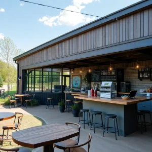 Exterior view of All Good Beverage Co. in Birmingham