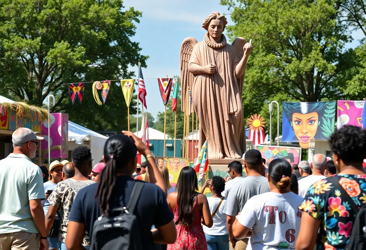 Community arts festival in Birmingham featuring various art forms.