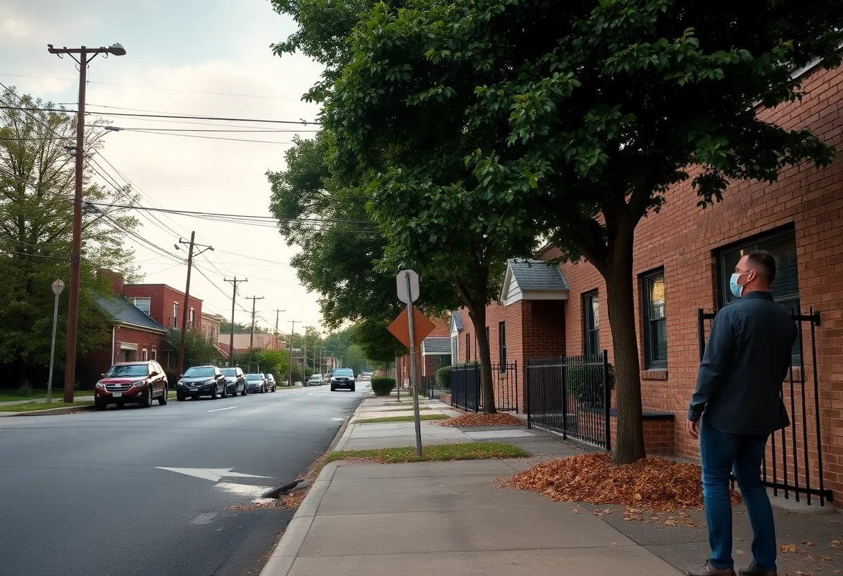 A neighborhood in Birmingham, Alabama showcasing the community's environment.