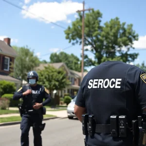 Police responding to a shooting incident in Birmingham