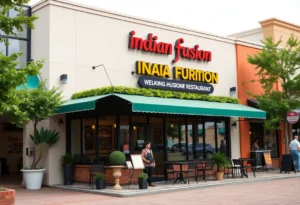 Exterior view of The Chaat Room at the Village at Brocks Gap