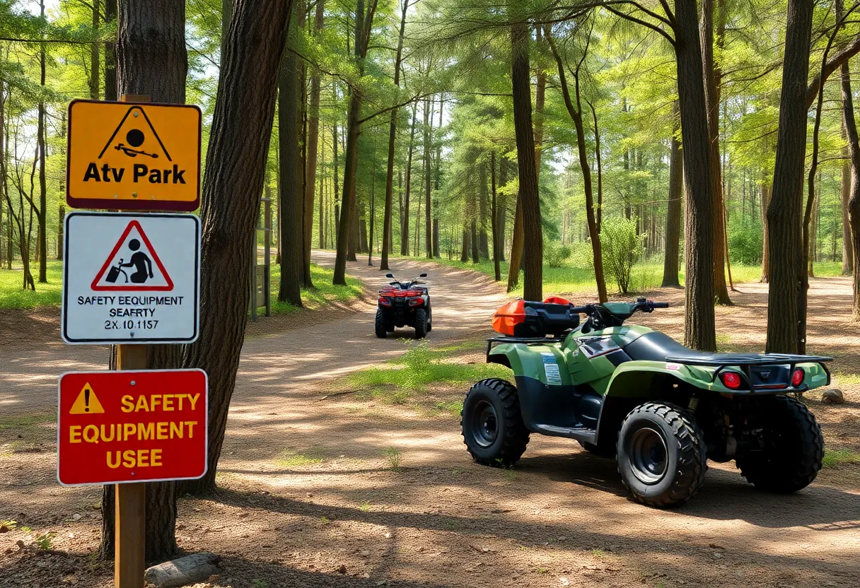 Indian Mountain ATV Park in Cherokee County, Alabama