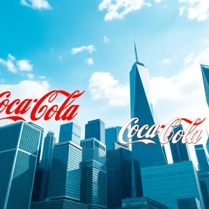 Representation of Coca-Cola stock investment growth