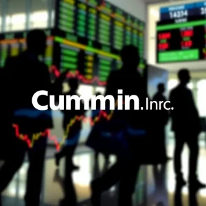 Stock market overview with focus on Cummins Inc.