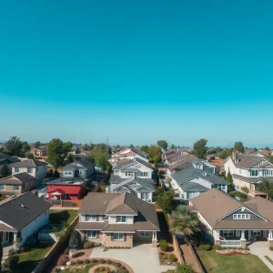 Aerial view of homes for sale in Birmingham