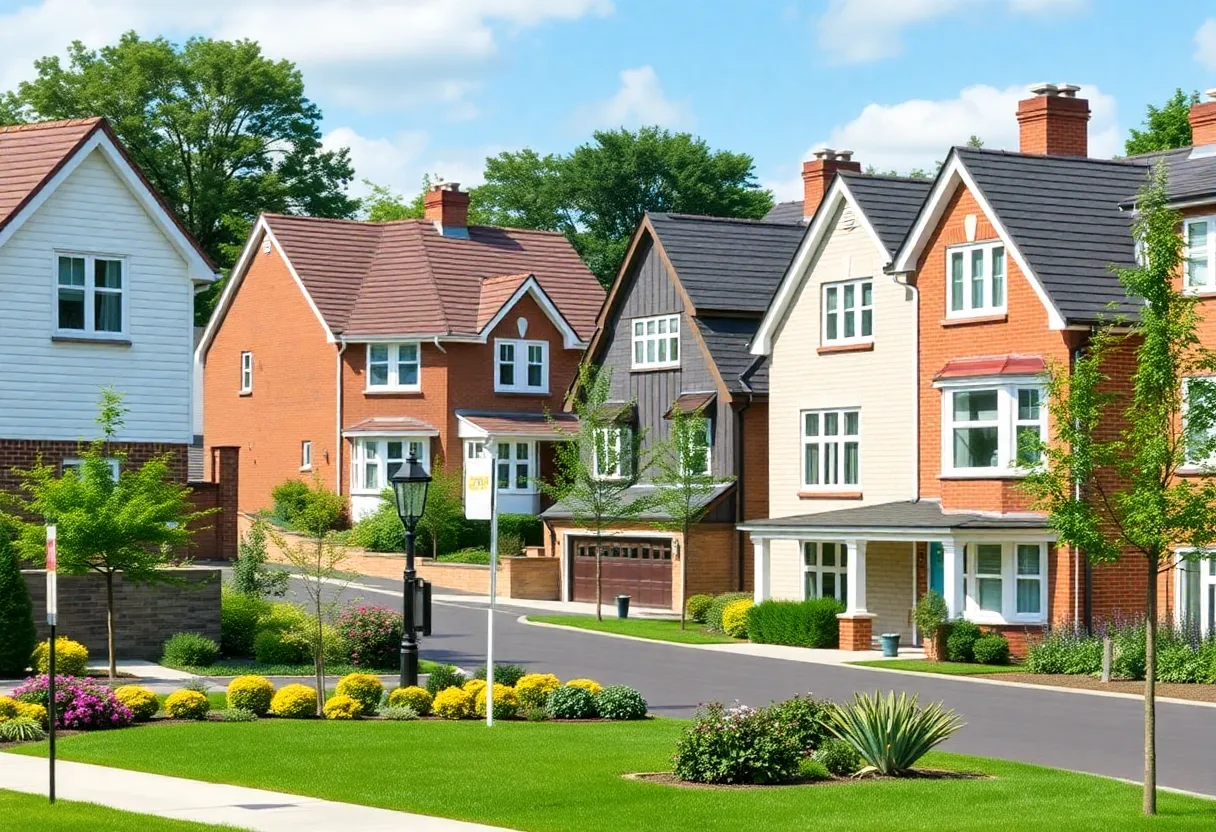 New housing listings in a Birmingham neighborhood