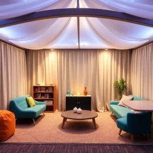 Sensory Pod designed for individuals with sensory processing difficulties at Birmingham CrossPlex