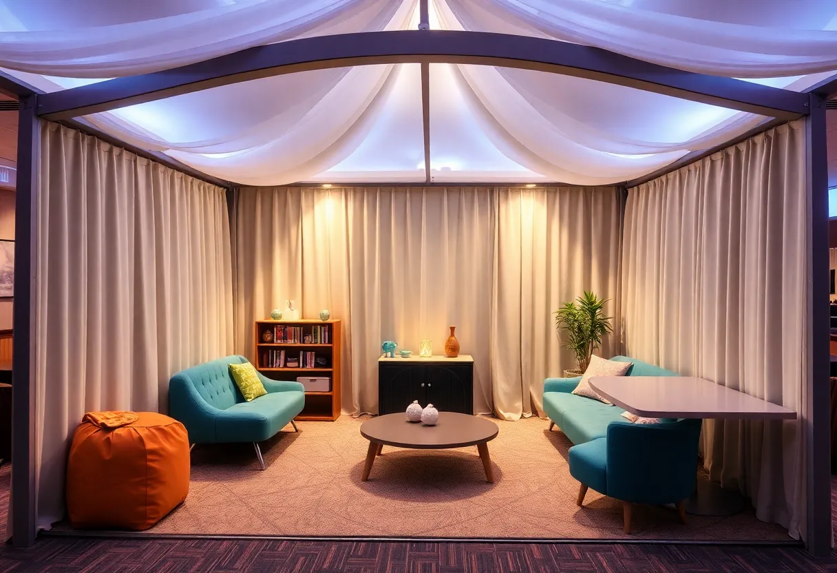 Sensory Pod designed for individuals with sensory processing difficulties at Birmingham CrossPlex