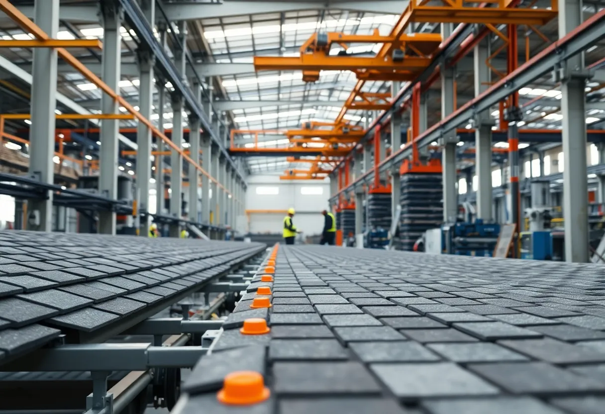 Owens Corning Shingle Manufacturing Plant