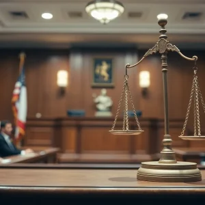 Symbolic representation of justice and legal reform.