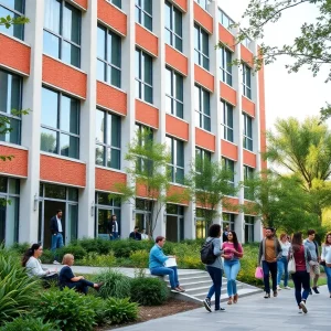 Students studying real estate at University of Alabama