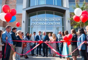 Ribbon-cutting ceremony at Workforce Education Center in Birmingham