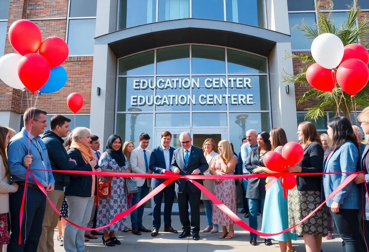 Ribbon-cutting ceremony at Workforce Education Center in Birmingham