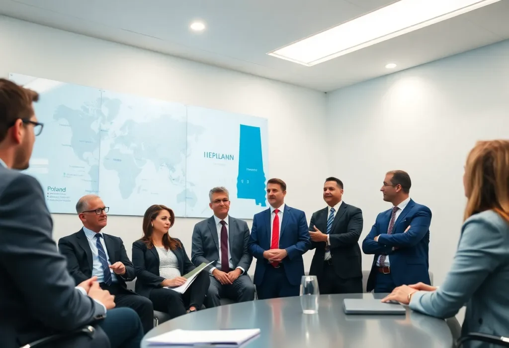 Alabama Delegation in Poland