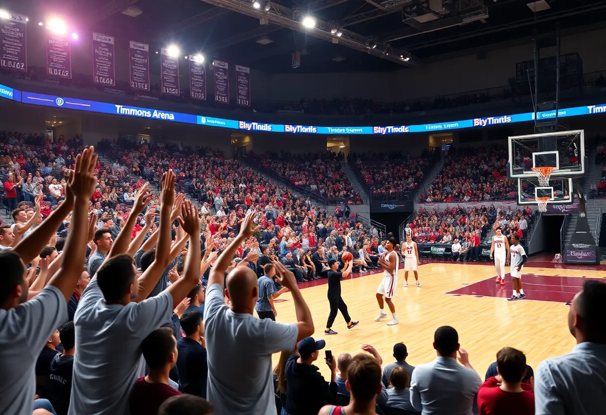Alabama basketball team facing Furman in Timmons Arena