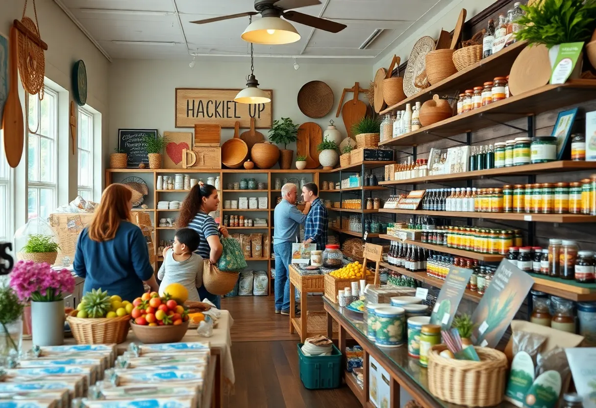 Alabama Peanut Co. and Alabama Outdoors store front