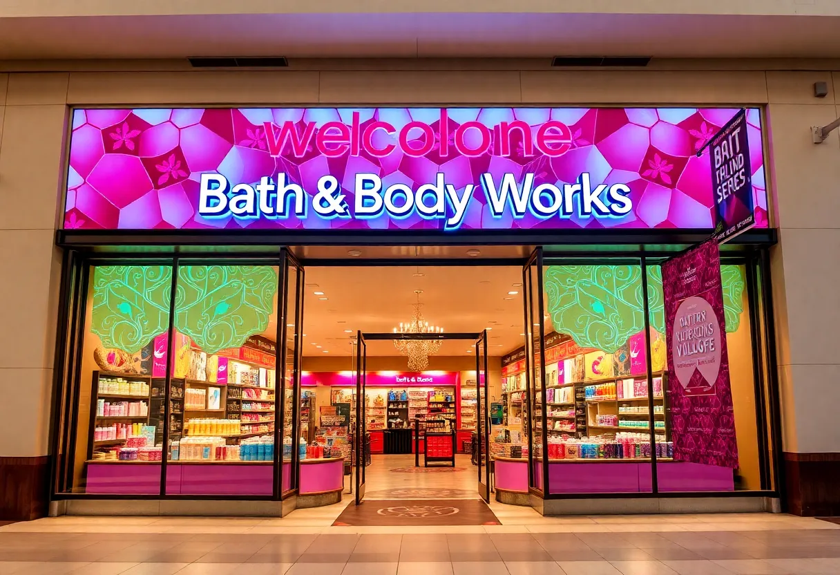 New Bath & Body Works Storefront in Midtown Village, Tuscaloosa