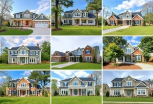 A variety of homes for sale in Birmingham, showcasing different styles and prices.