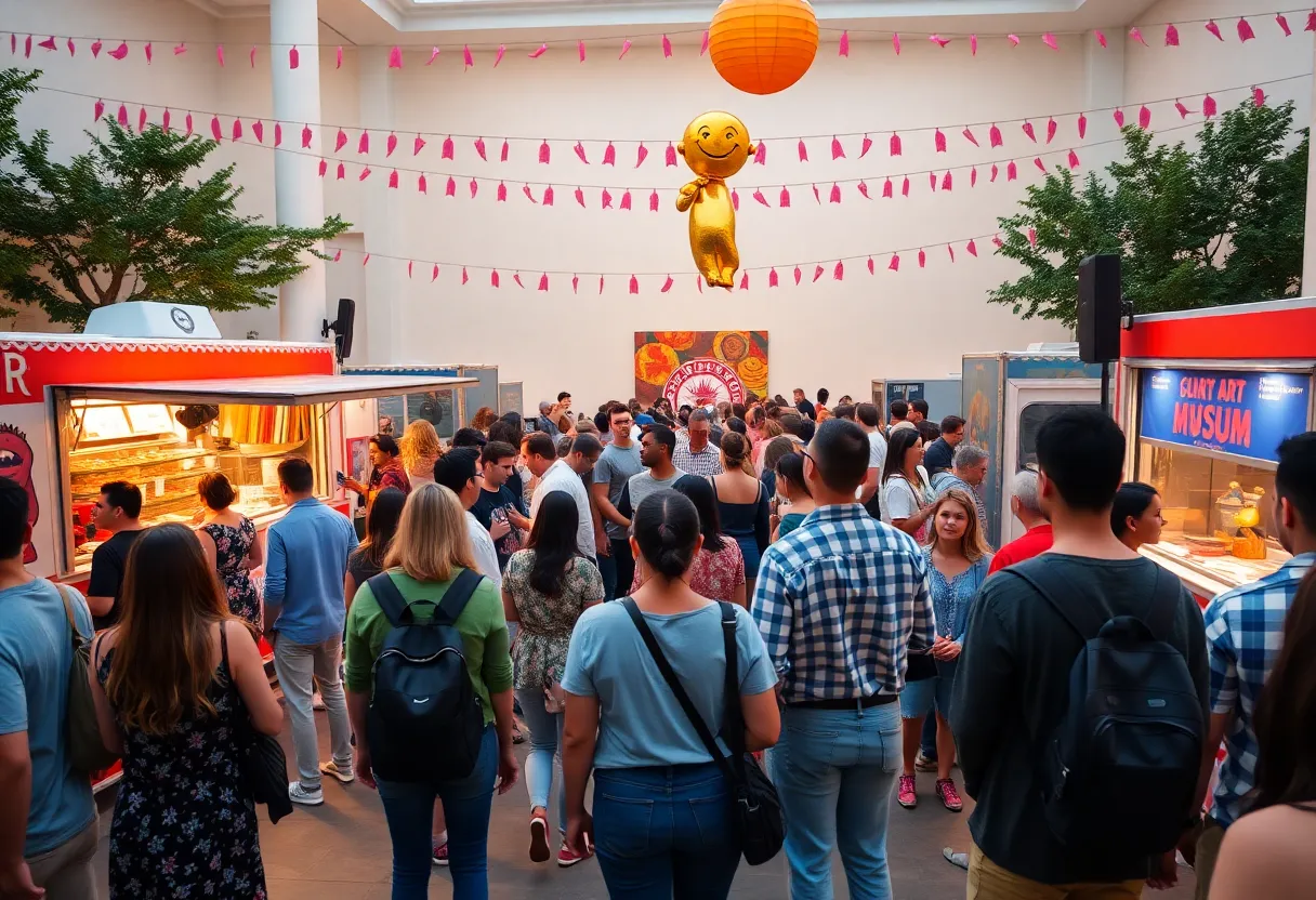 Vibrant community gathering at the Green Carpet Affair