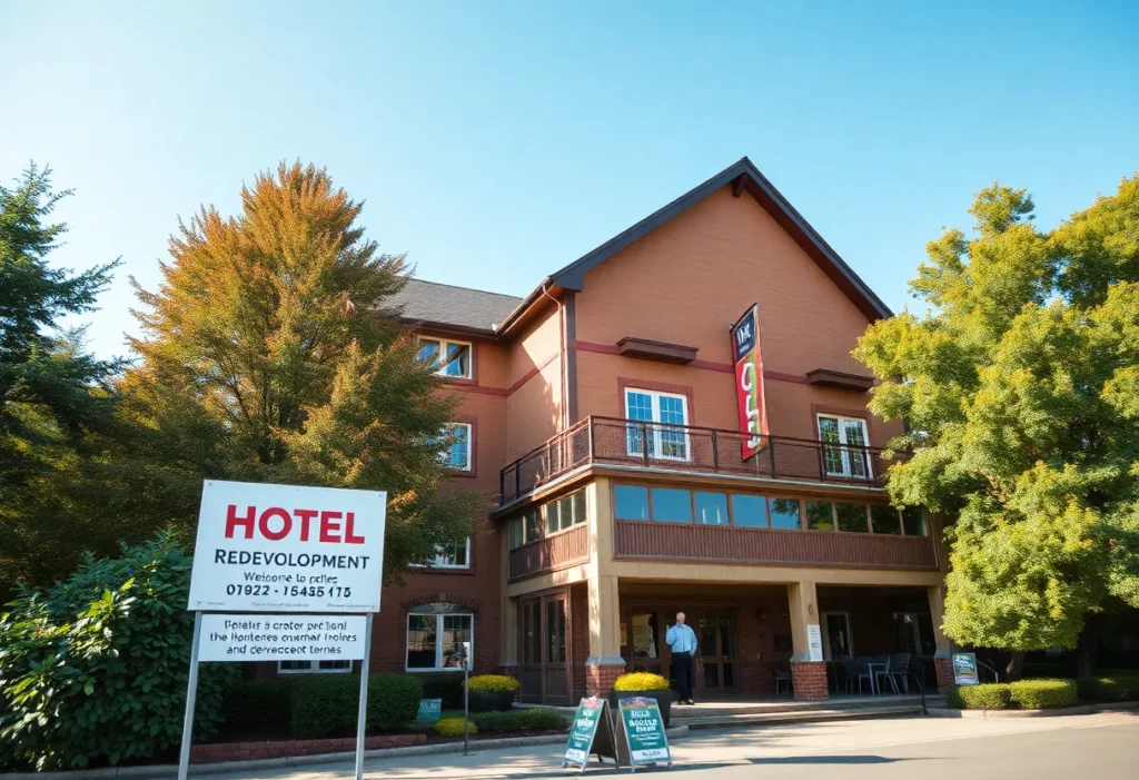 Exterior view of the Spark by Hilton Birmingham Colonnade Hotel