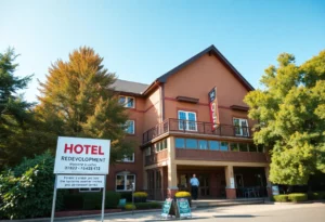 Exterior view of the Spark by Hilton Birmingham Colonnade Hotel