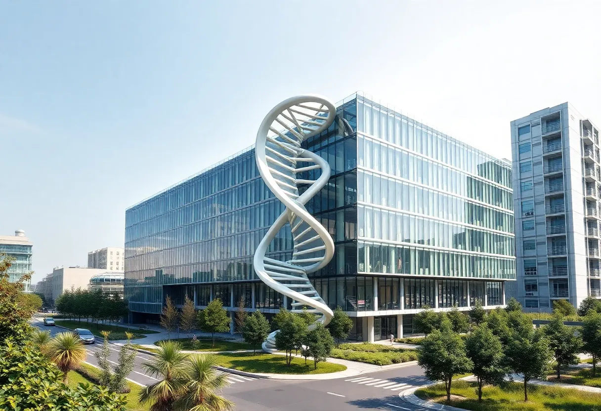 New UAB Biomedical Research Center with double-helix design
