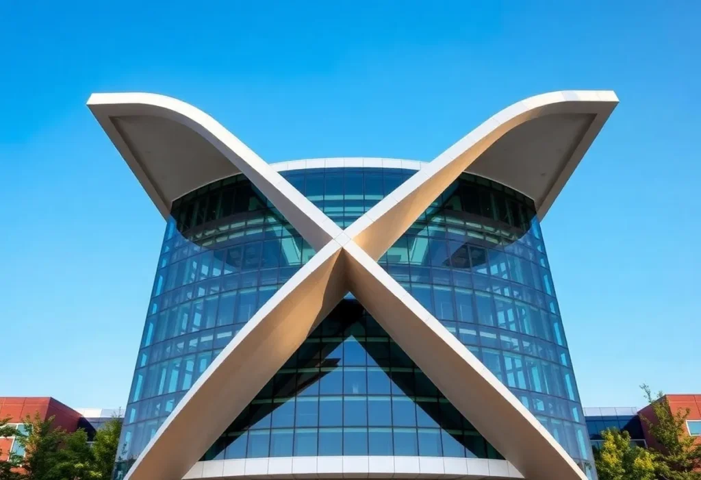 Exterior view of the Altec/Styslinger Genomic Medicine and Data Sciences Building at UAB.