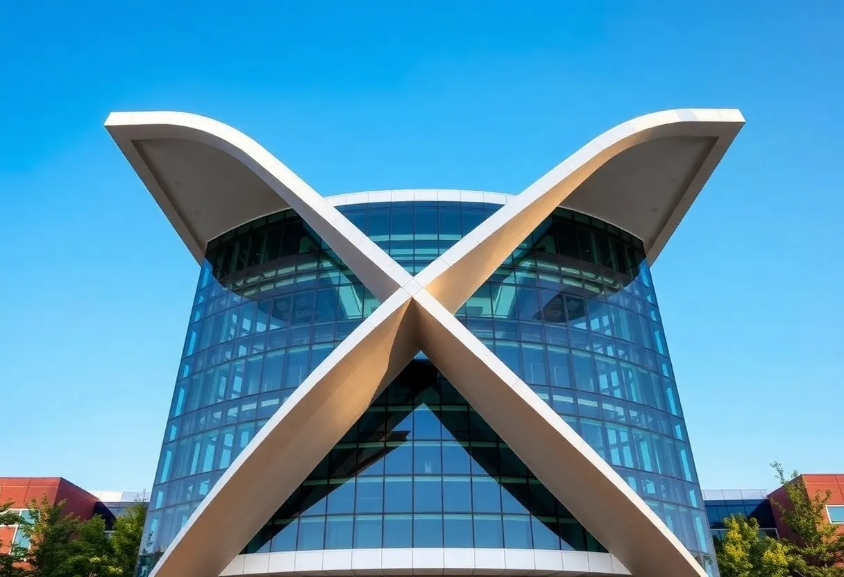 Exterior view of the Altec/Styslinger Genomic Medicine and Data Sciences Building at UAB.