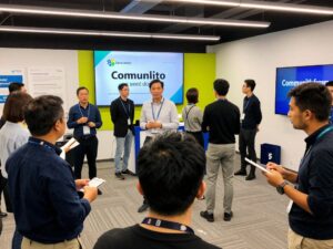 Entrepreneurs networking at the A.G. Gaston Conference in Birmingham